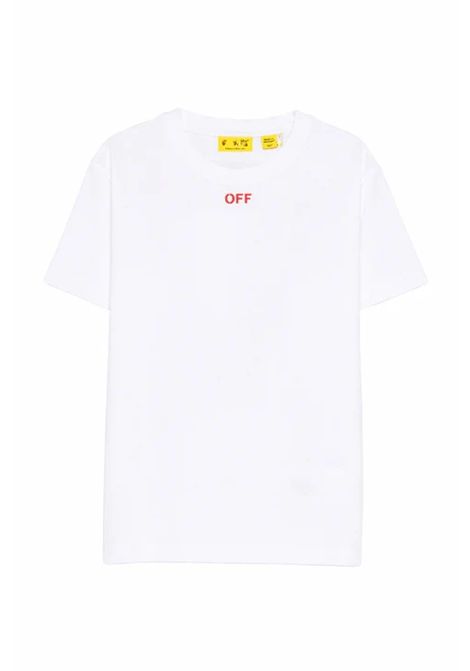 T-shirt con stampa OFF WHITE KIDS | OBAA002S26JER006110